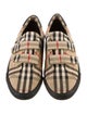 Burberry House Check Pattern Canvas Sneakers