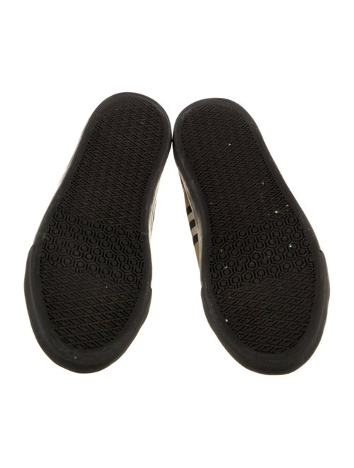 Burberry House Check Pattern Canvas Sneakers