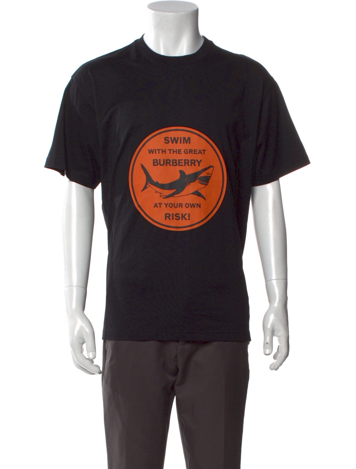 Burberry Graphic Print Crew Neck T-Shirt w/ Tags