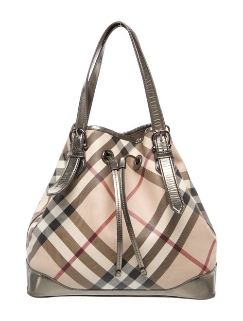 Burberry Super Nova Check Messenger Bag