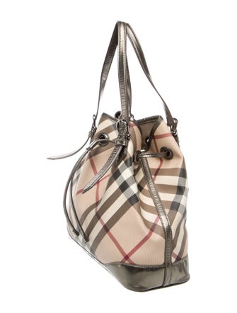 Burberry Super Nova Check Messenger Bag