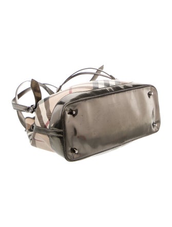 Burberry Super Nova Check Messenger Bag