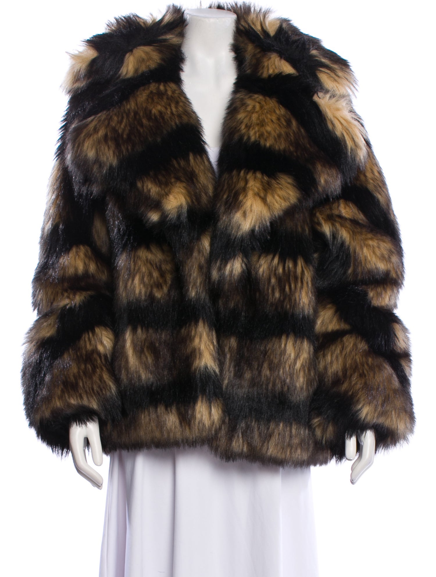 Burberry Faux Fur Jacket