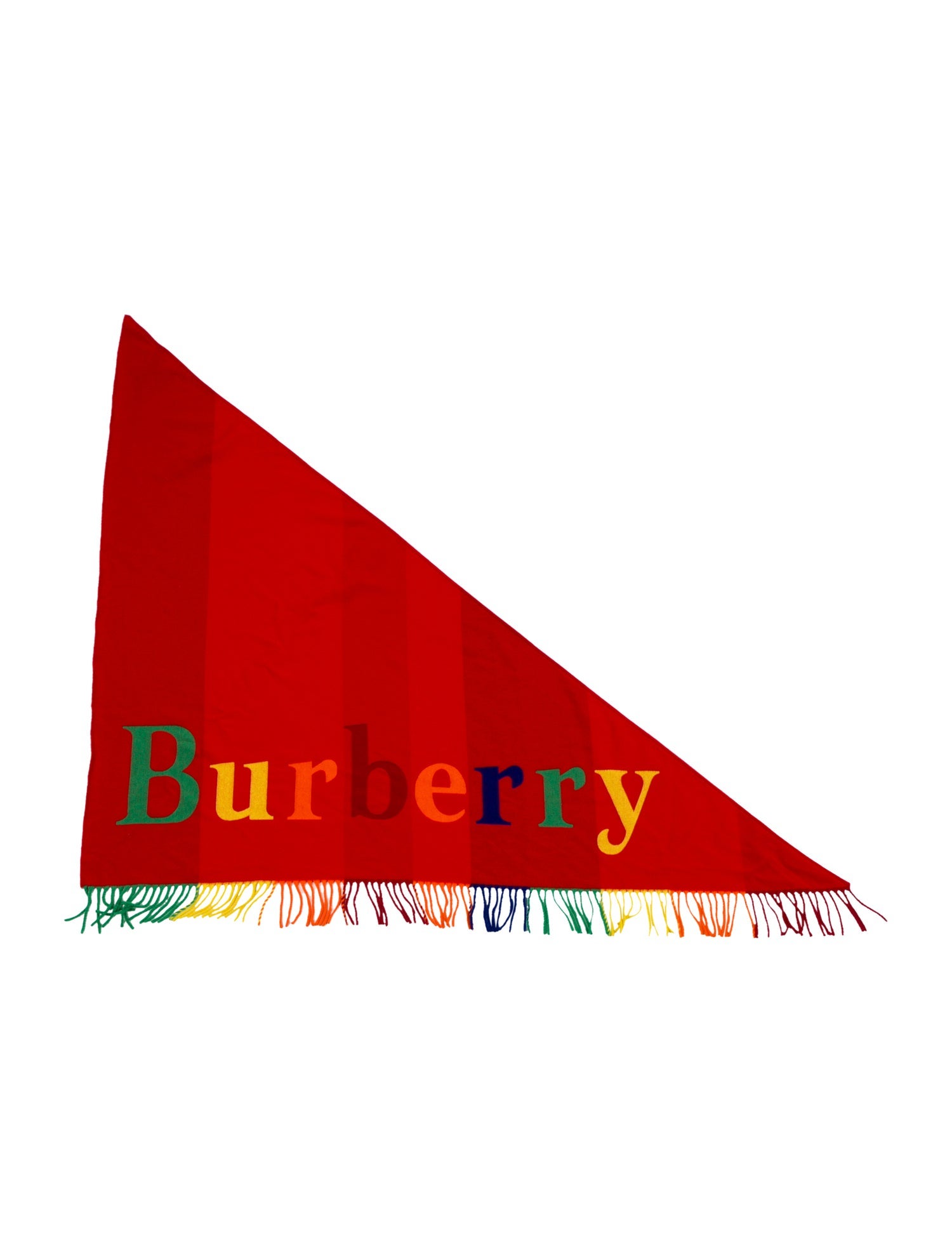 Burberry Wool Printed Scarf