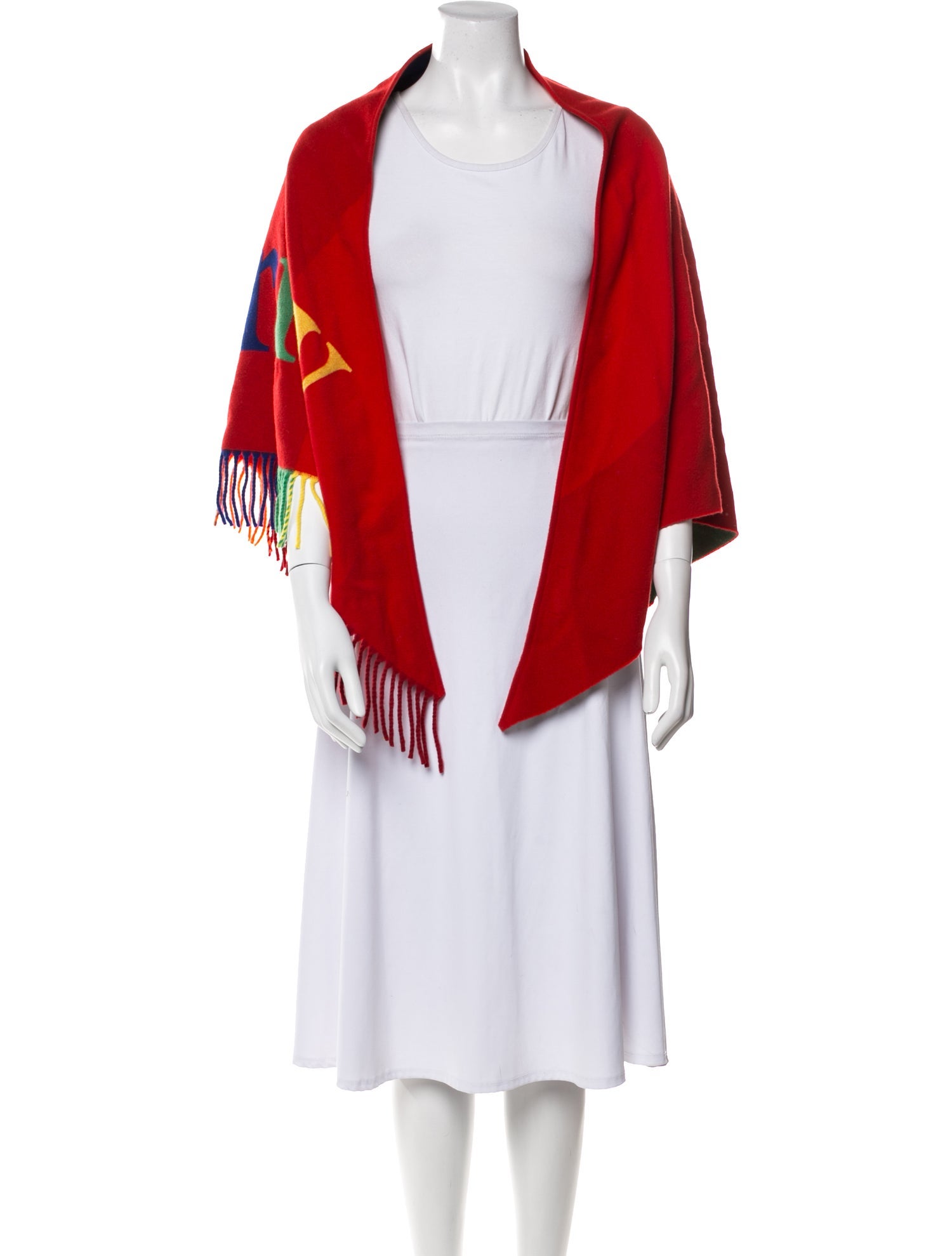 Burberry Wool Printed Scarf