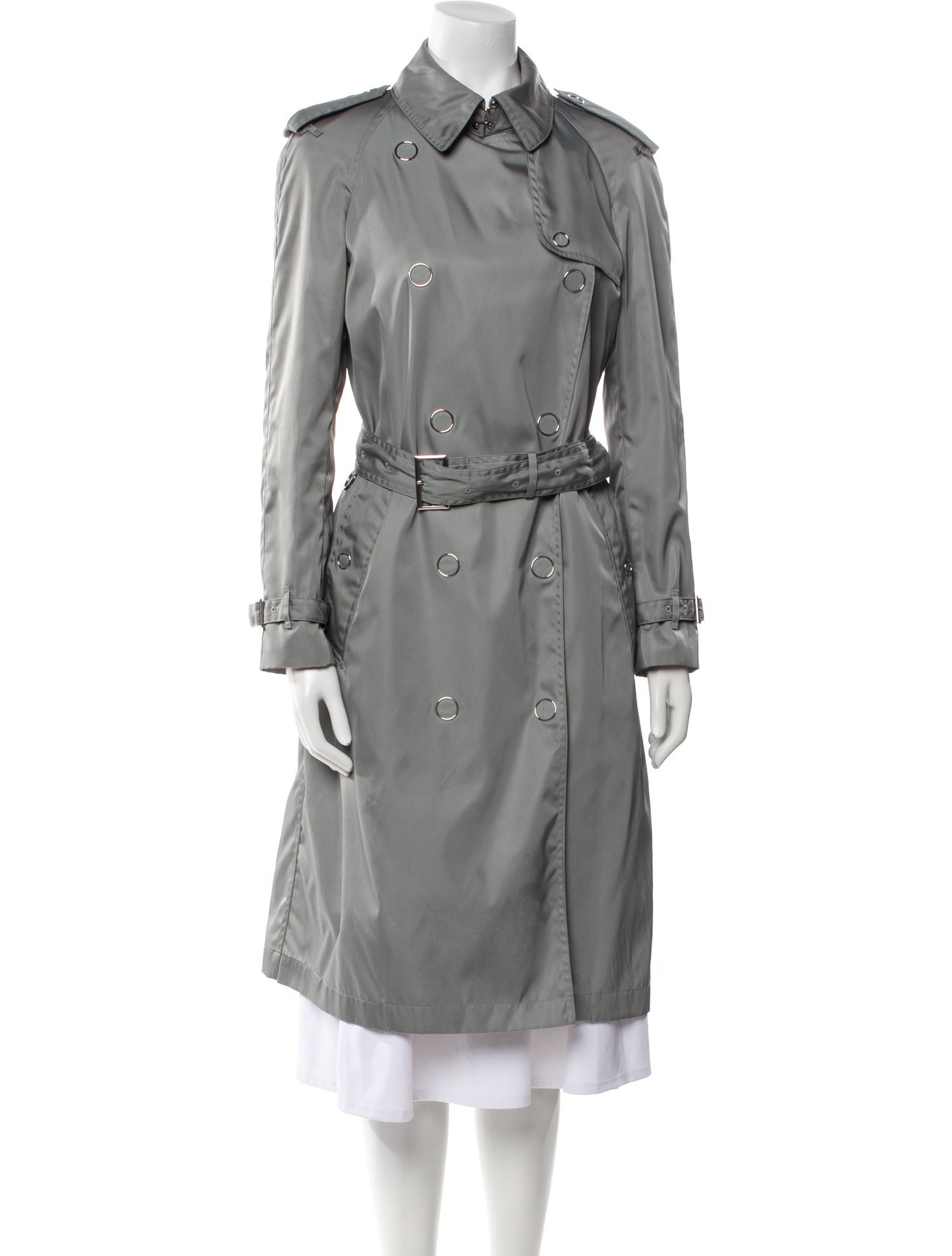 Burberry Nylon Trench Coat