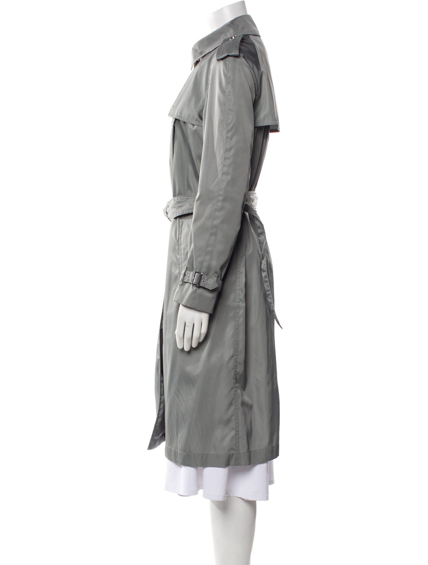 Burberry Nylon Trench Coat