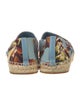 Burberry Canvas Floral Print Espadrilles
