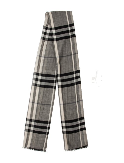 Burberry Cashmere Striped Scarf