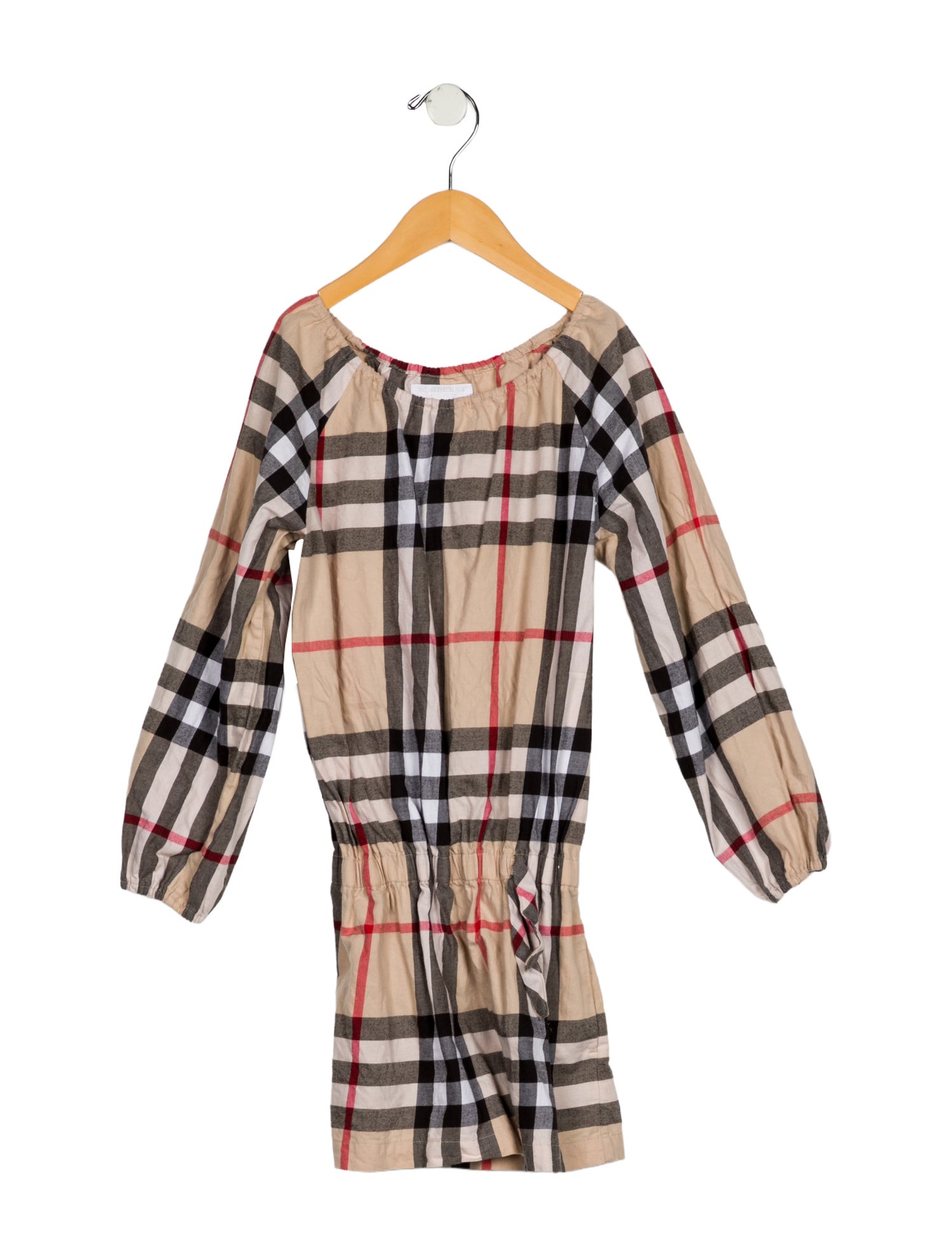 Burberry Burberry Girls' Check Pattern Dress