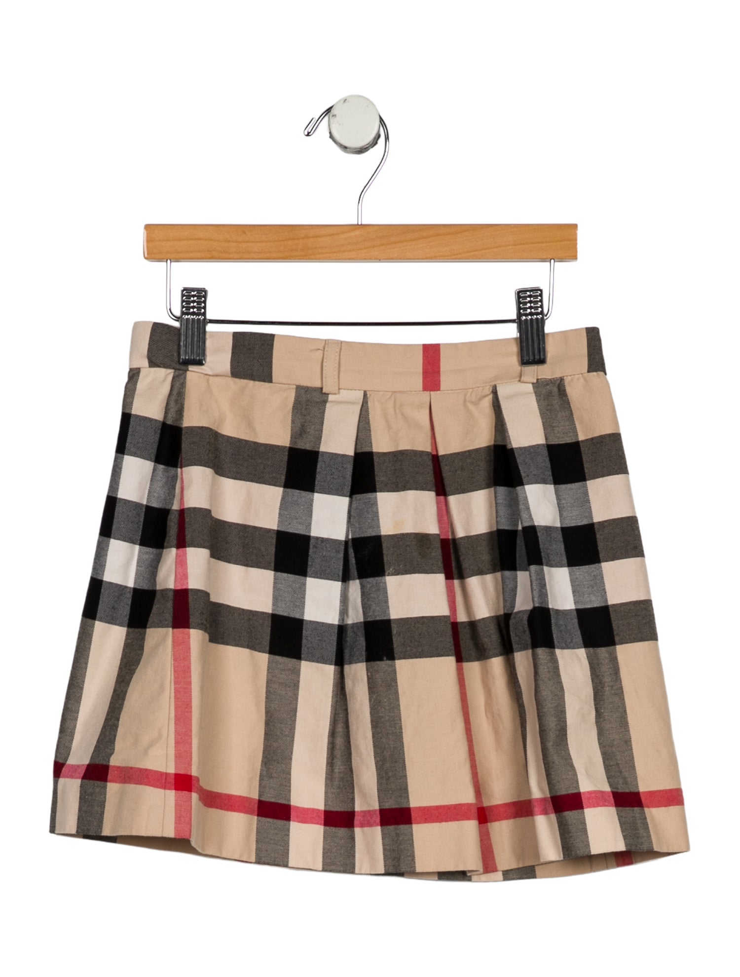 Burberry Burberry Girls' Check Print Skirt