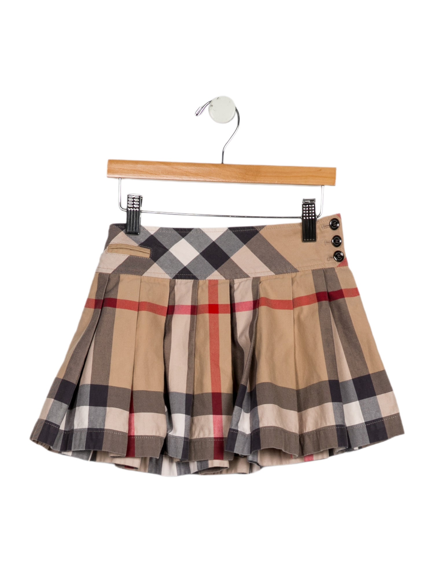 Burberry Burberry Girls' Pleated Skirt