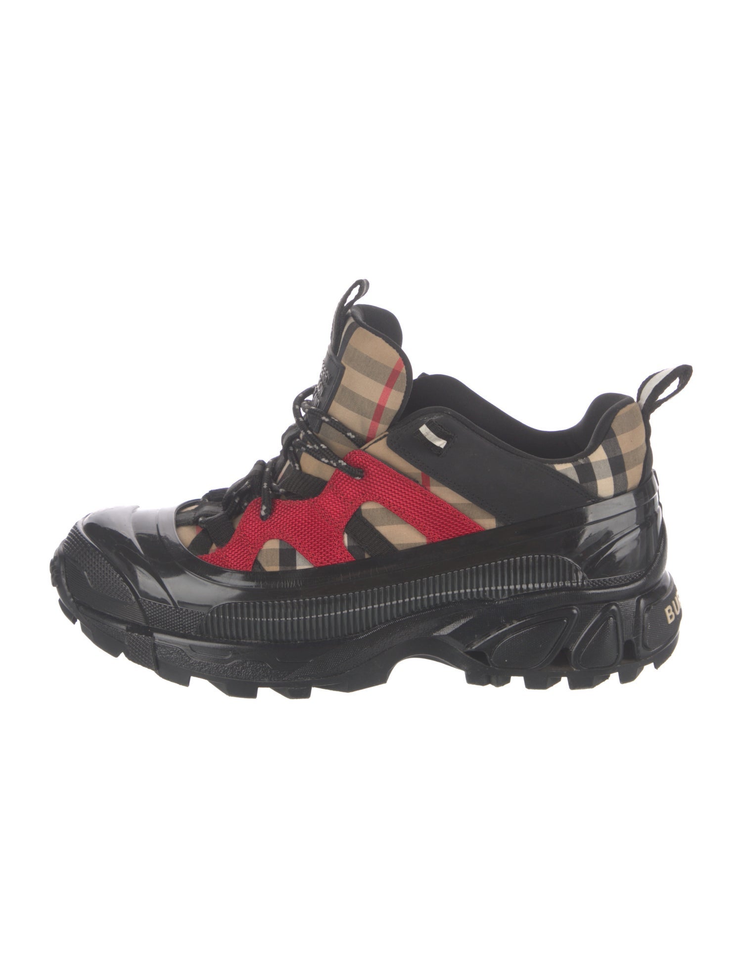 Burberry House Check Pattern Sneakers