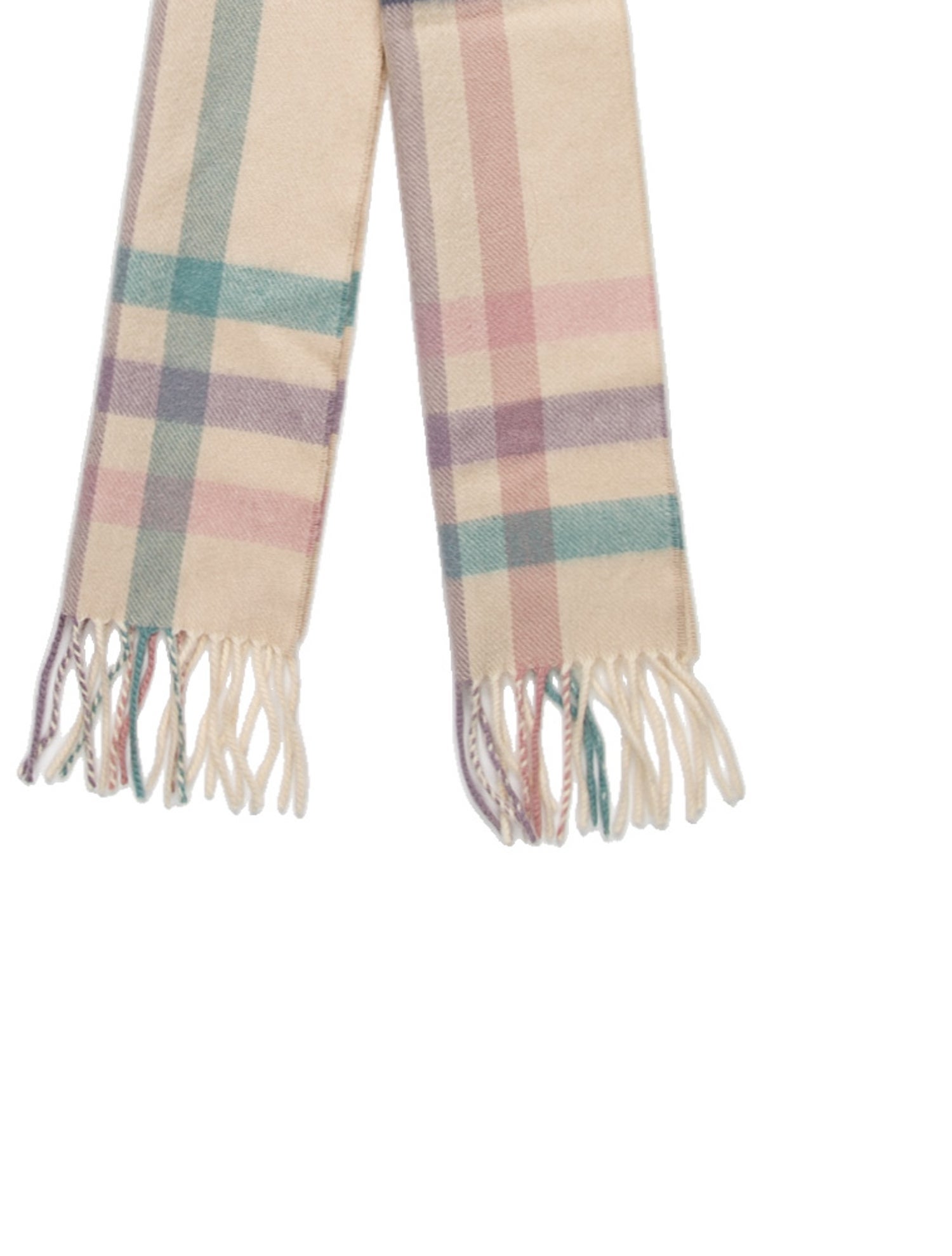 Burberry Check Cashmere Scarf Cashmere Scarf