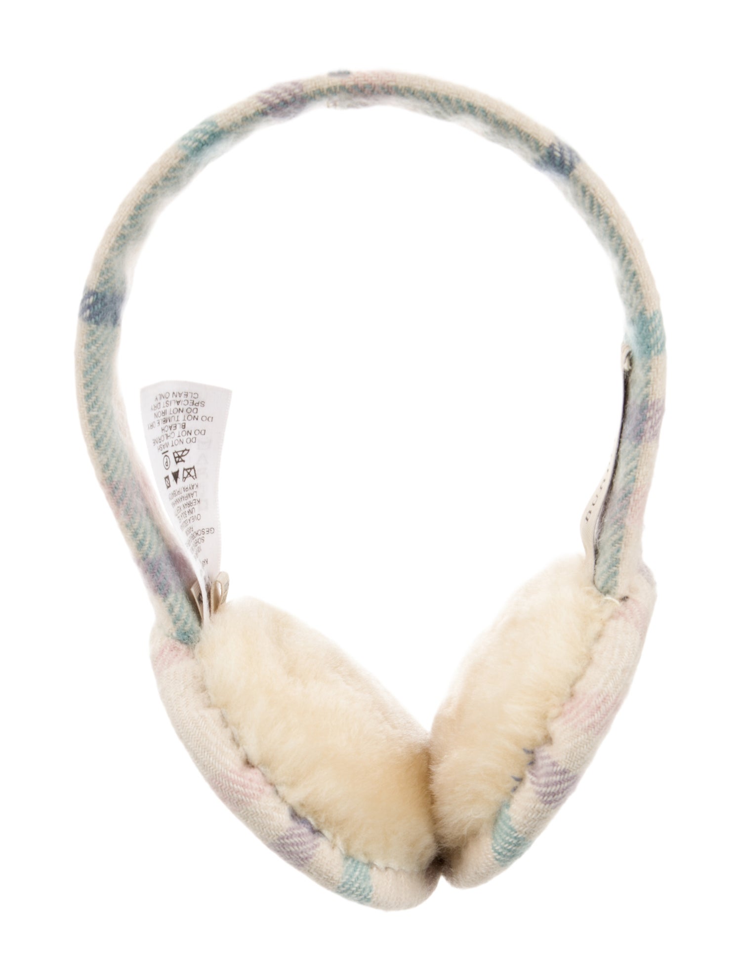 Burberry Kids' Check Earmuffs