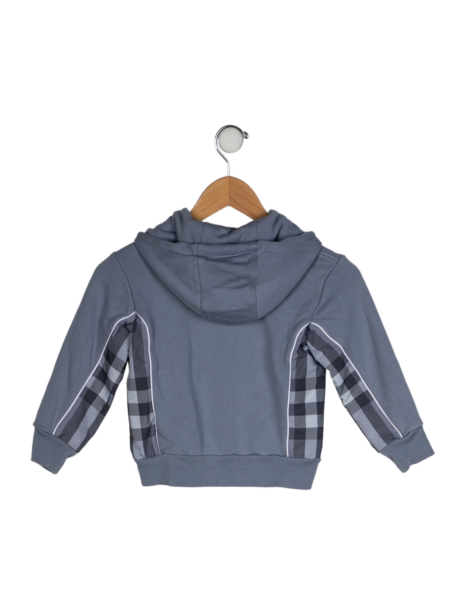 Burberry Check Print Sweatshirt