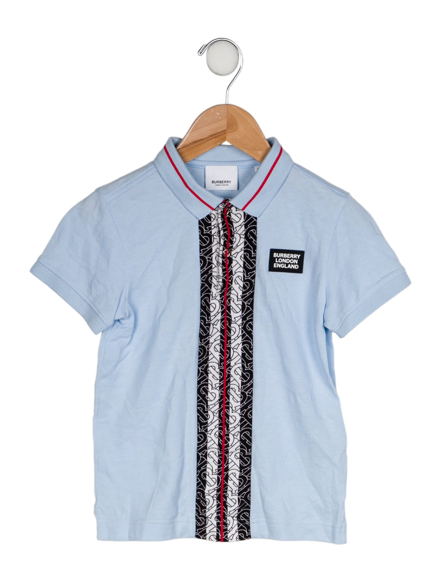 Burberry Graphic Print Polo Short