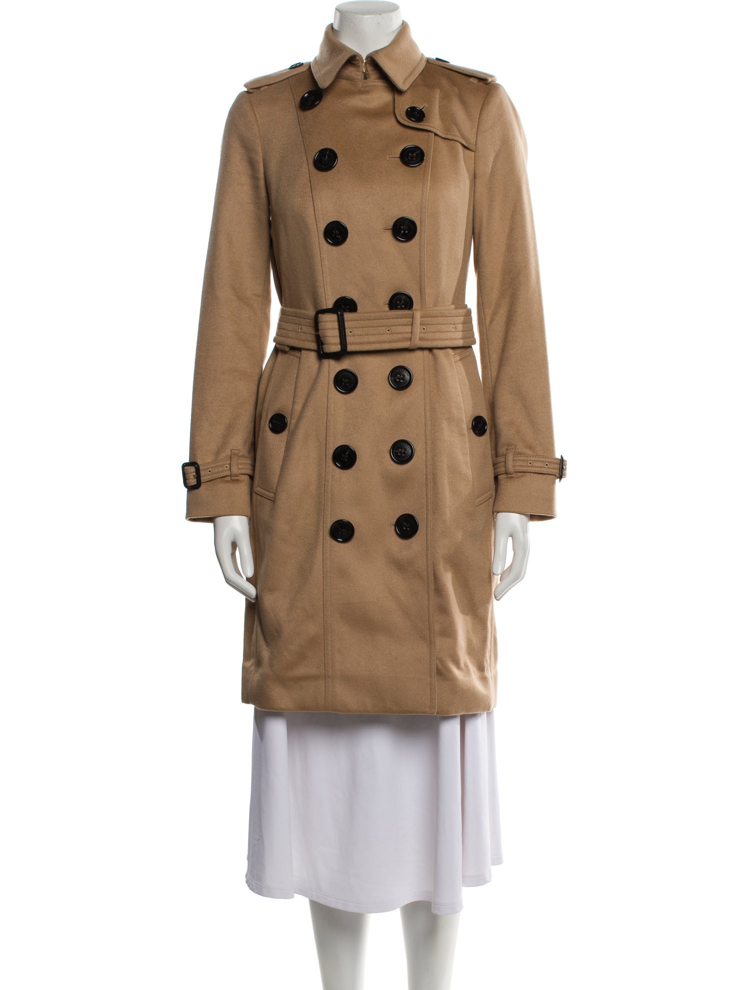 Burberry Cashmere Trench Coat