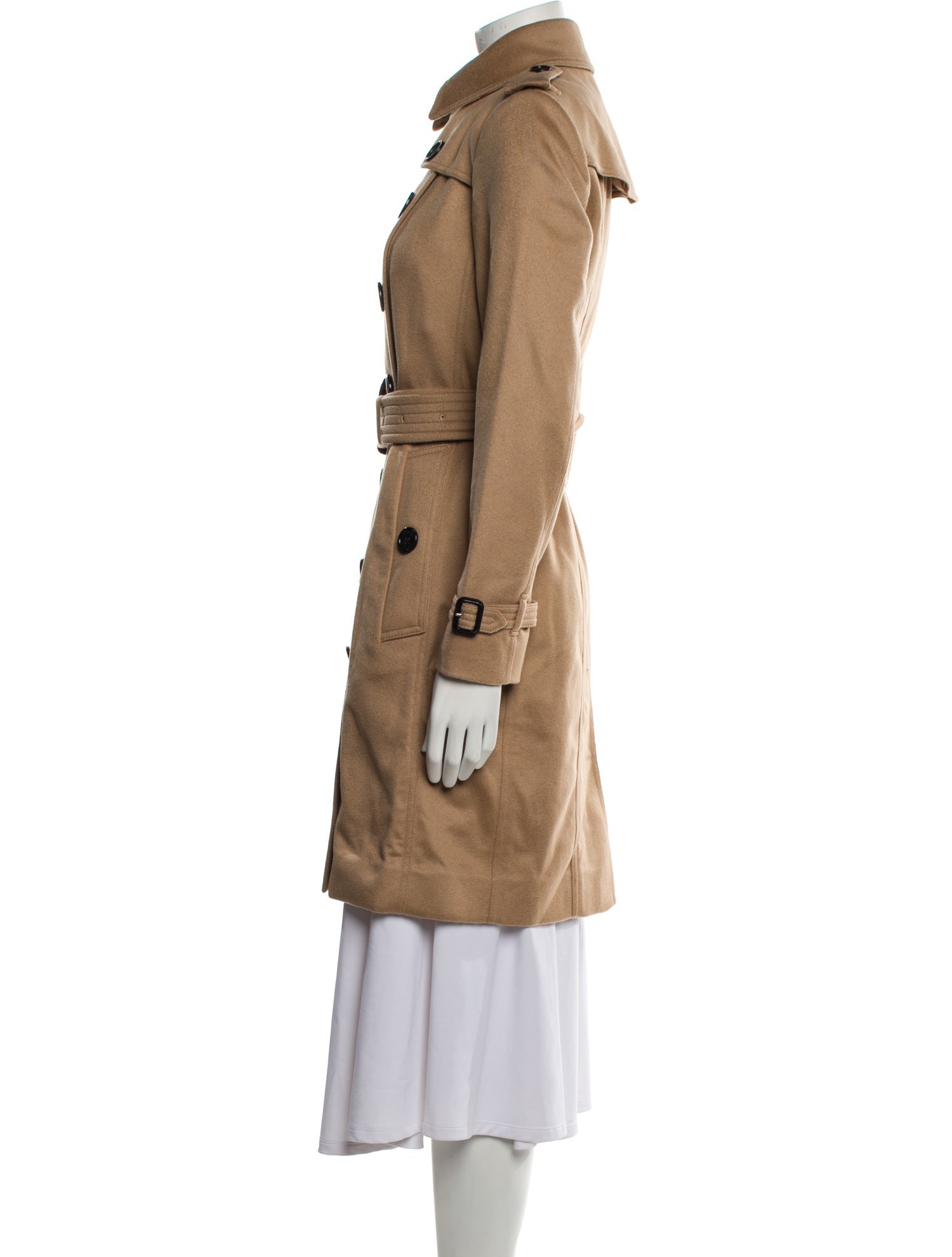 Burberry Cashmere Trench Coat