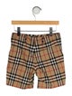 Burberry Check Print Shorts