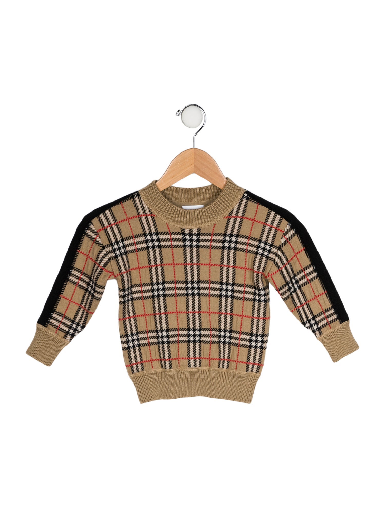 Burberry Check Print Sweater