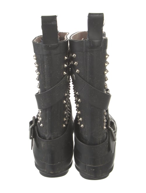 Burberry Spike Accents Rubber Rain Boots