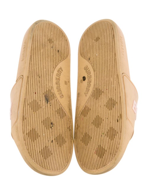 Burberry Rubber Printed Slides