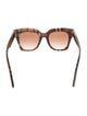 Burberry TB Monogram Wayfarer Sunglasses