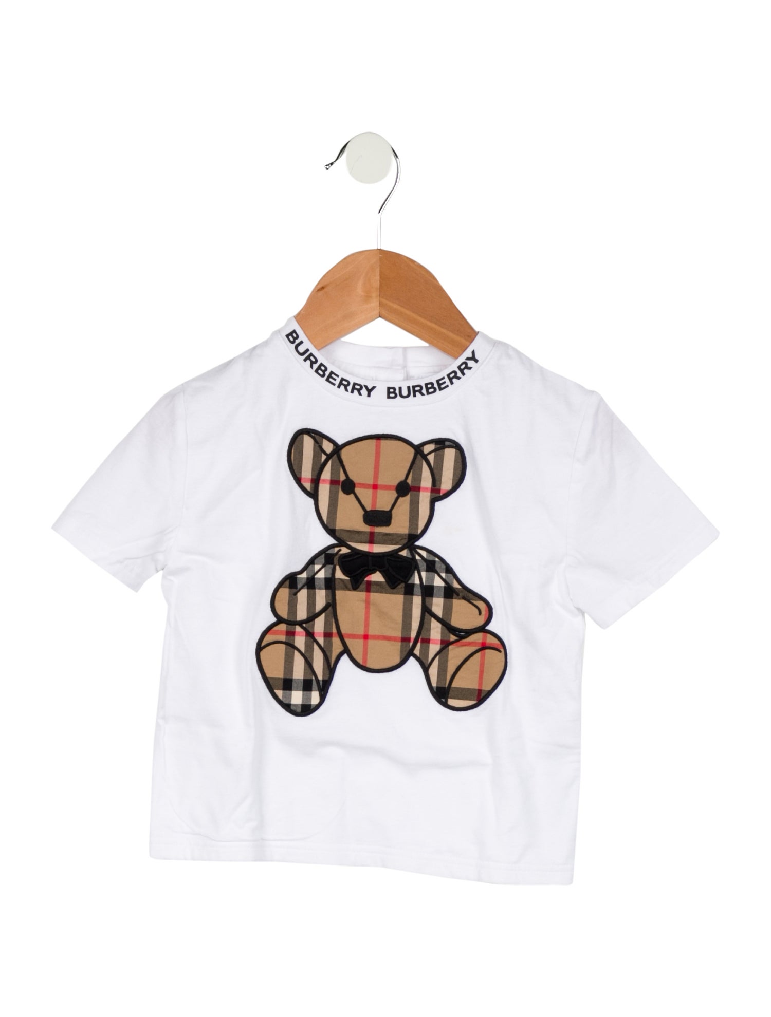 Burberry Toddlers' Short Sleeve Embroidered Shirt