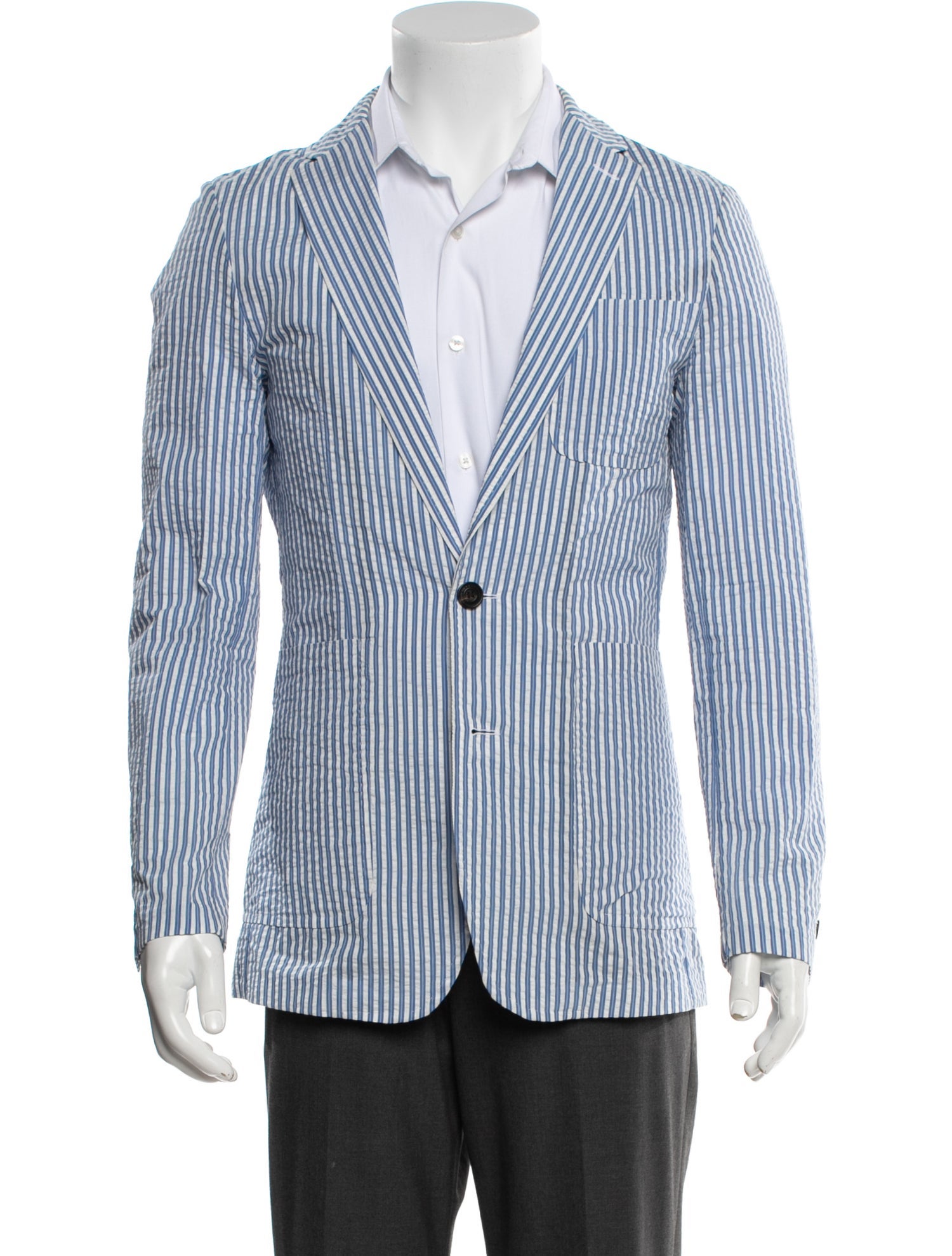 Burberry Striped Blazer