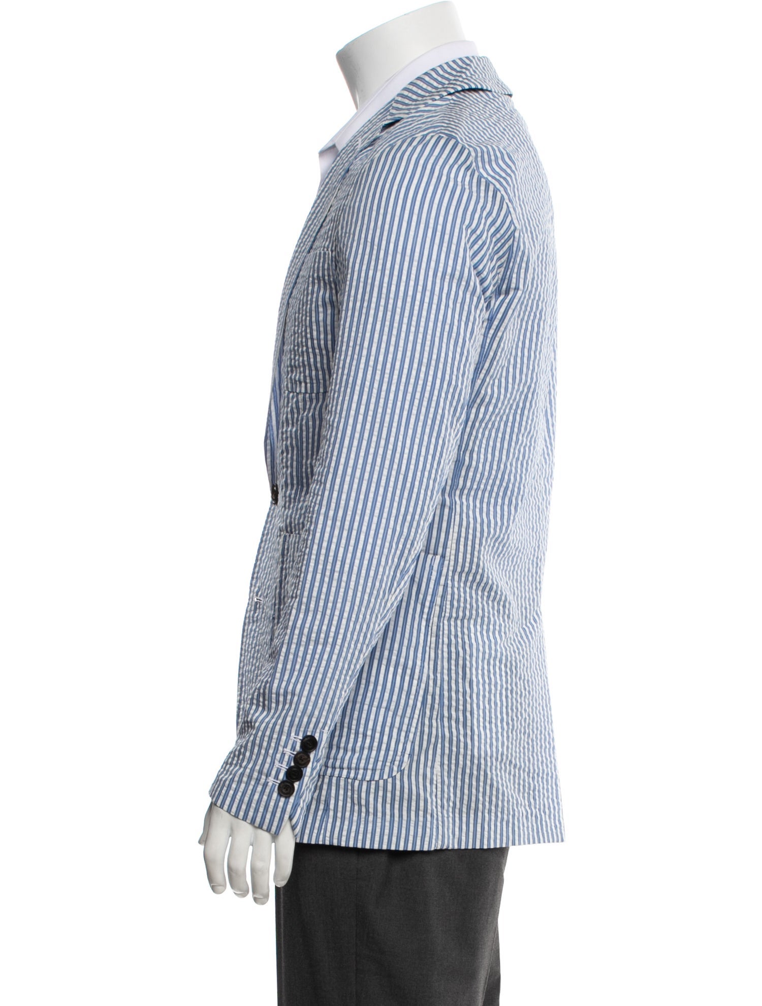 Burberry Striped Blazer