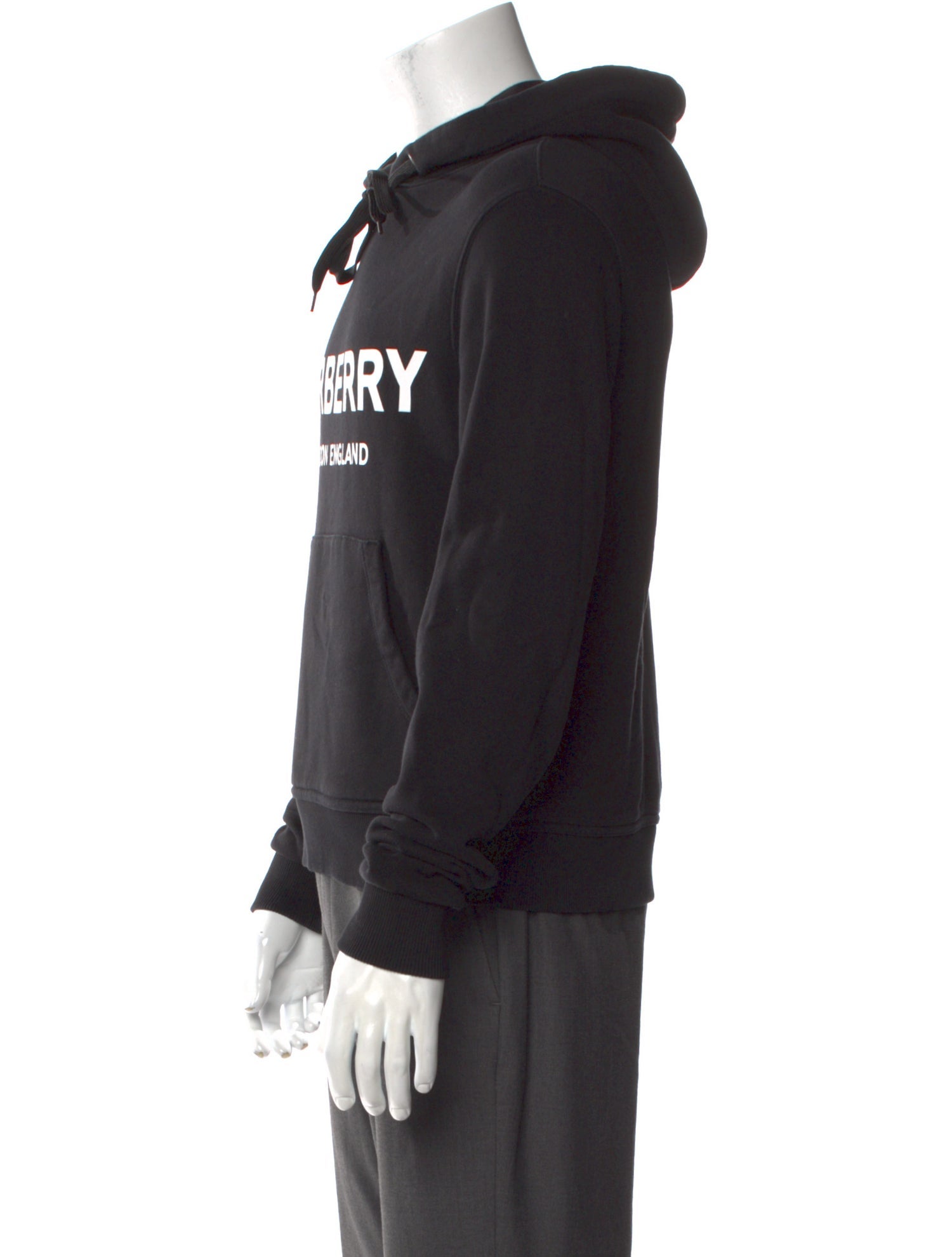 Burberry Graphic Print Crew Neck Hoodie