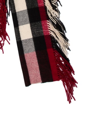 Burberry Cashmere Striped Scarf