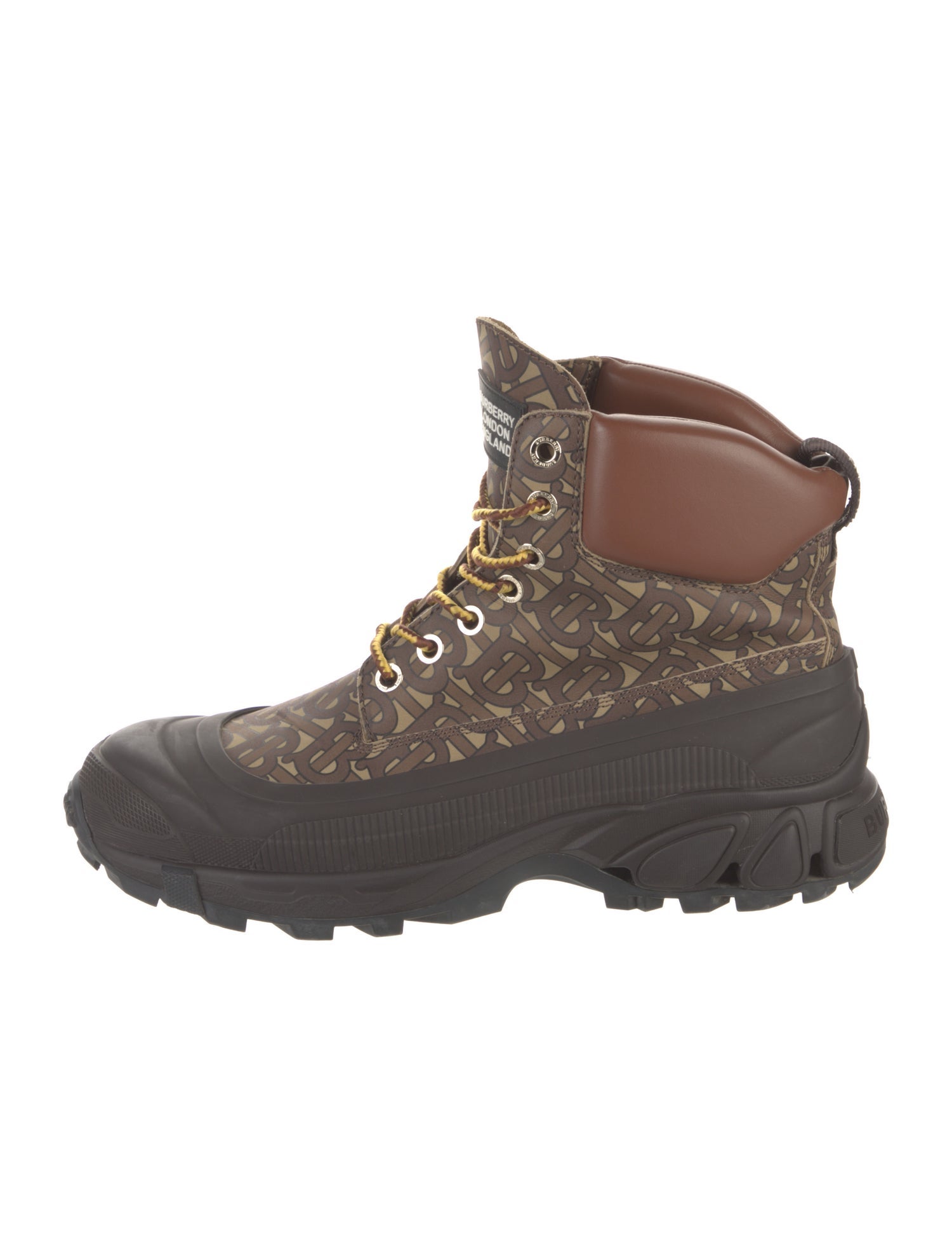 Burberry Leather Hiking Boots