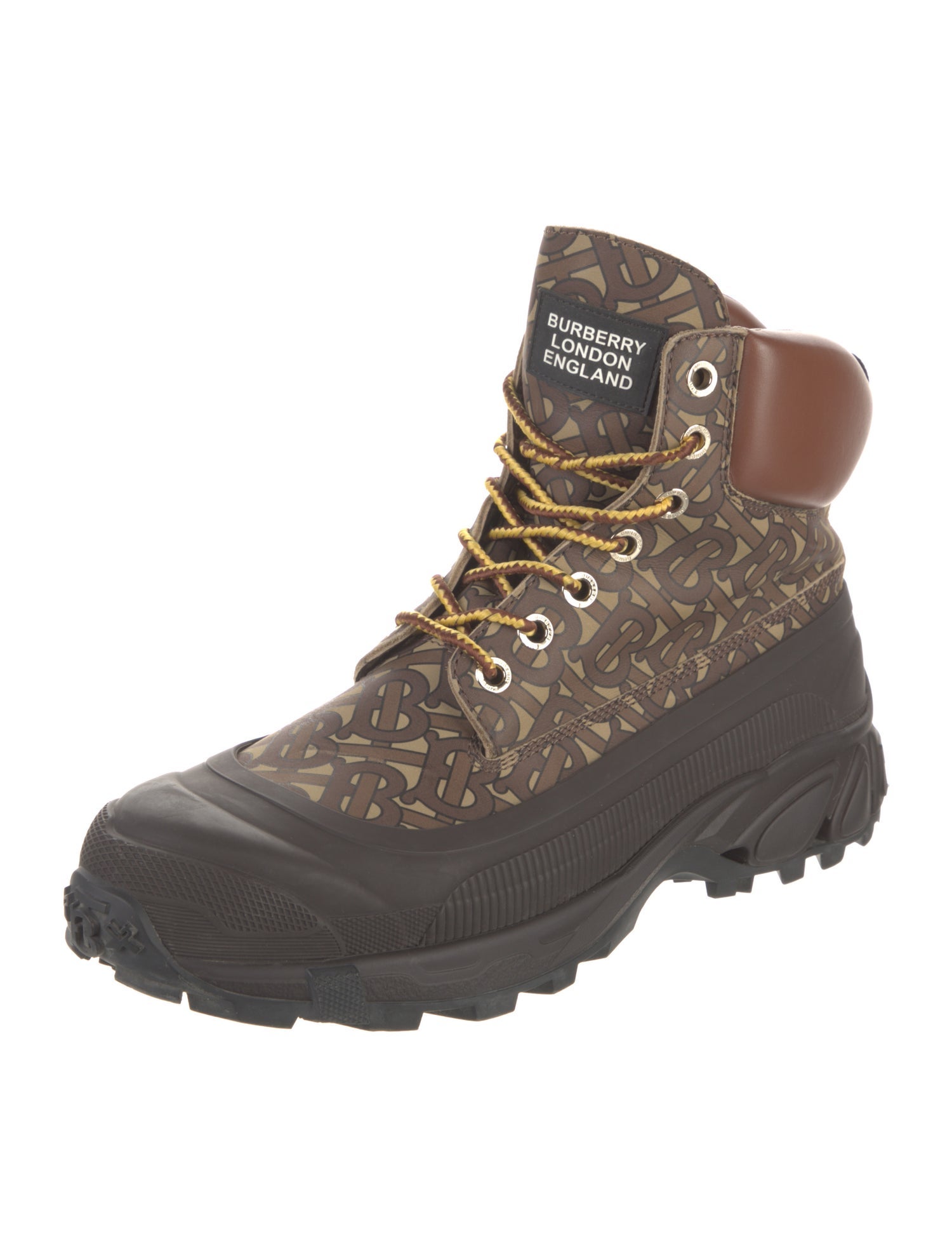 Burberry Leather Hiking Boots