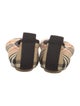 Burberry House Check Pattern Canvas Ballet Flats