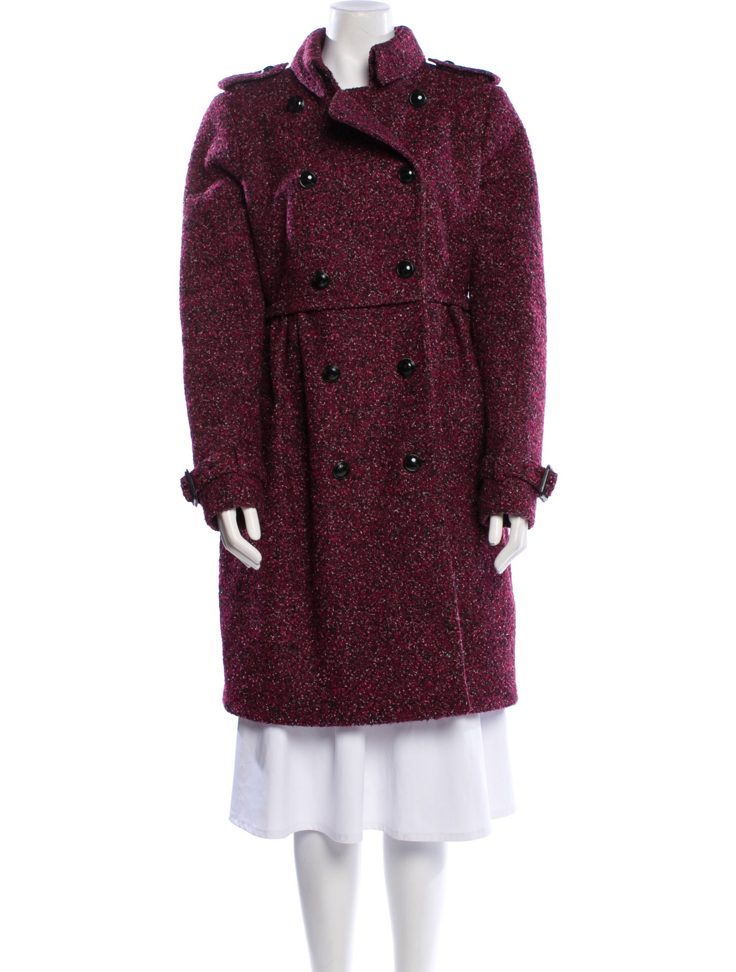 Burberry London Patterned Coat