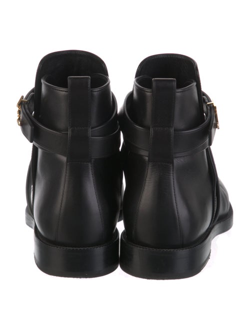 Burberry TB Monogram Leather Boots