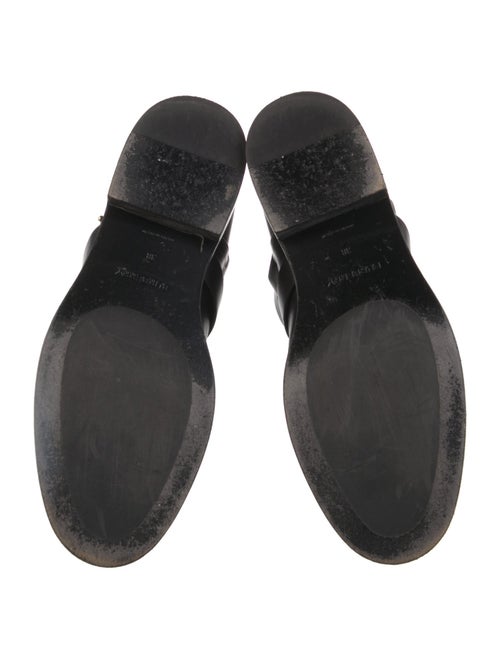 Burberry TB Monogram Leather Boots