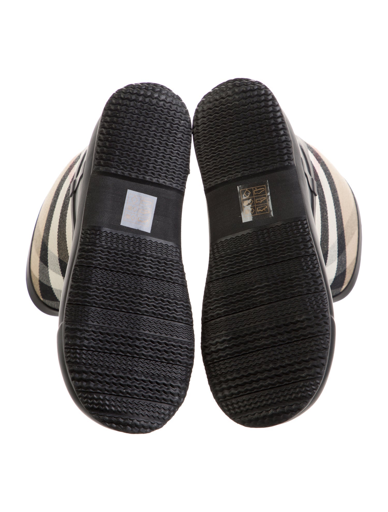 Burberry Kids' Checkprint Rain Boots