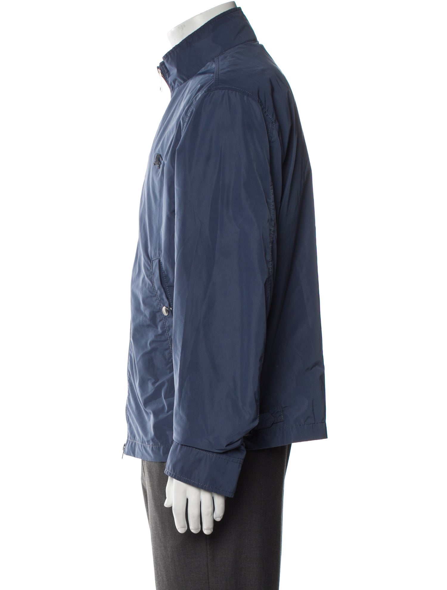 Burberry Exploded Check Pattern Windbreaker