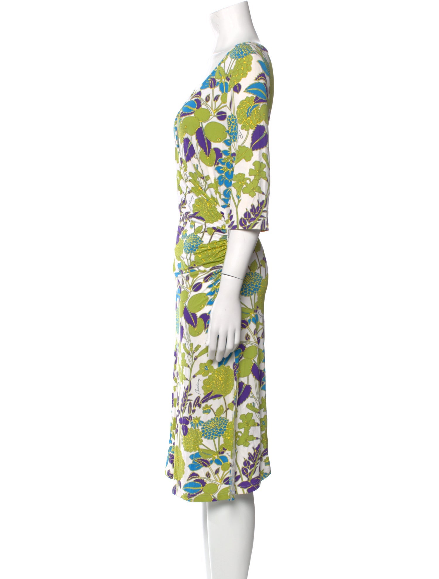 Burberry Printed Knee-Length Dress