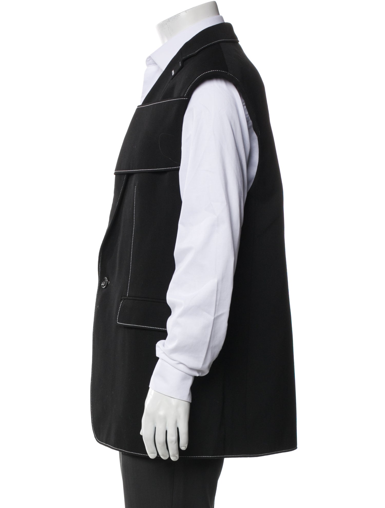 Burberry Virgin Wool Suit Vest