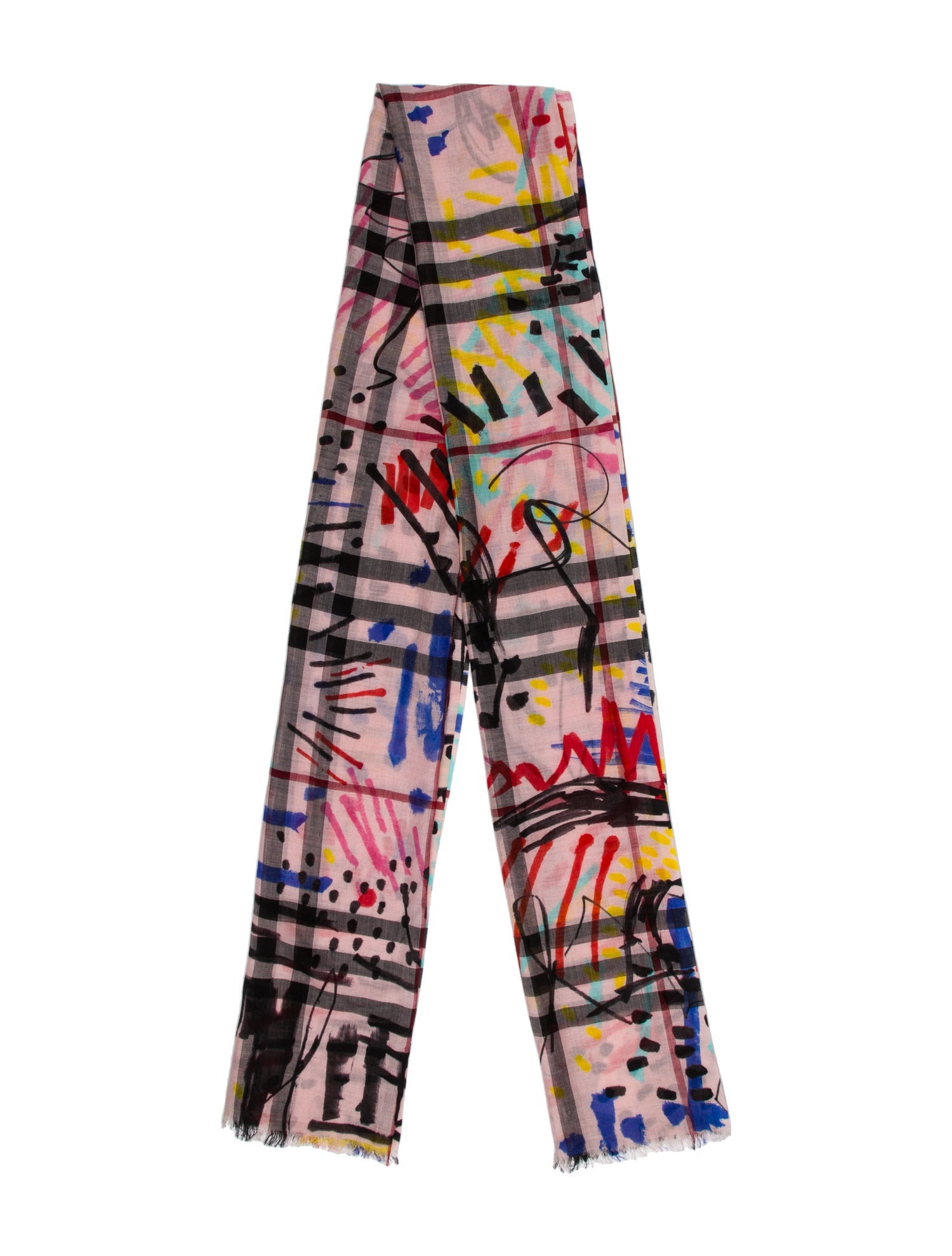 Burberry Wool House Check Pattern Scarf