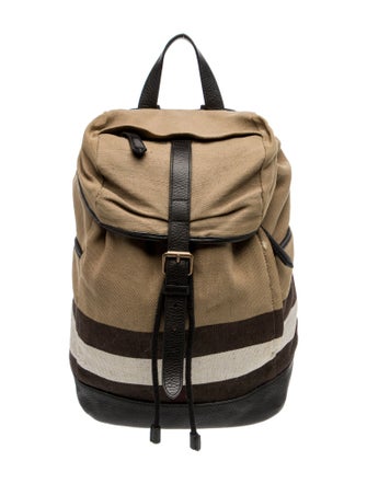 Burberry Canvas Backpack