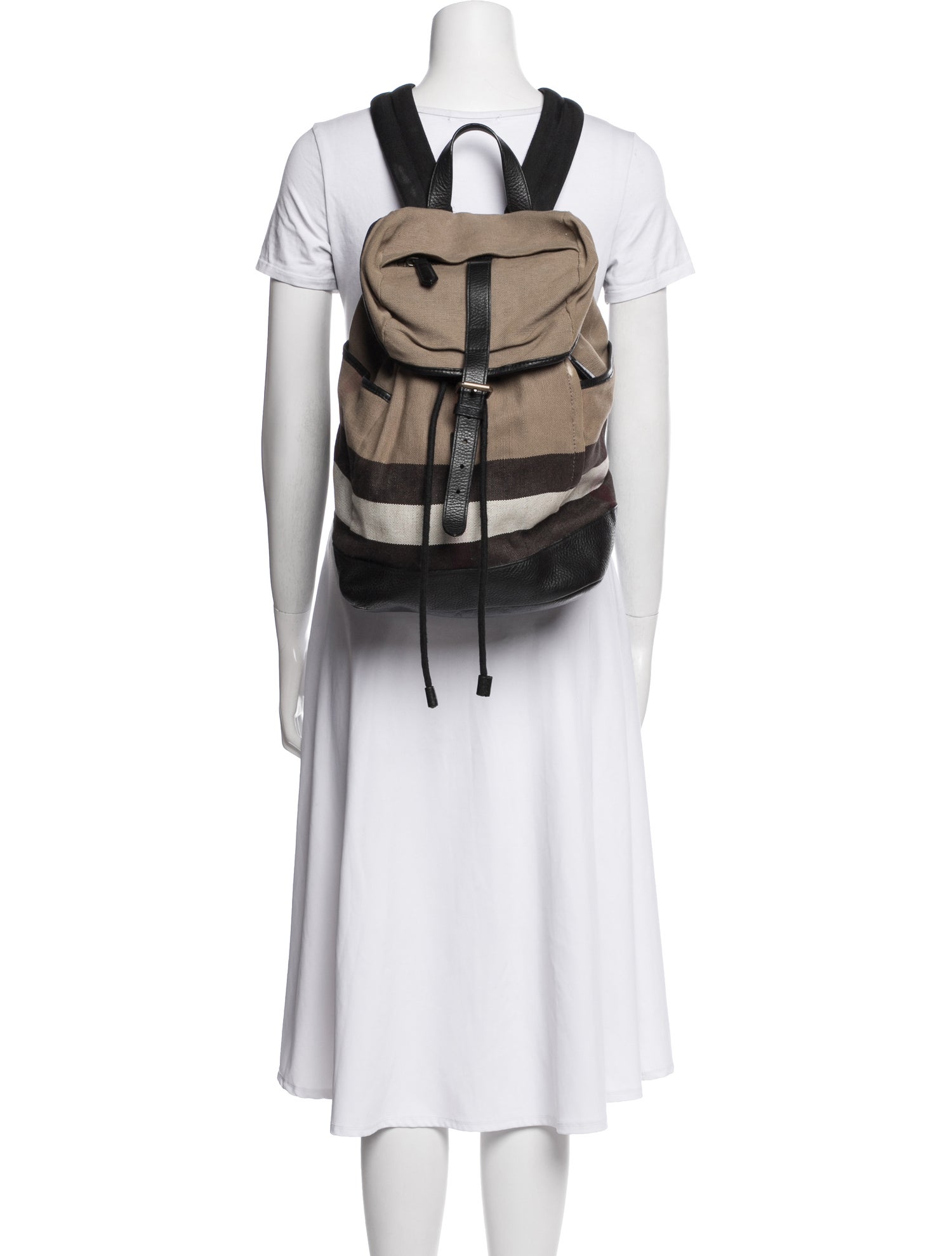 Burberry Canvas Backpack
