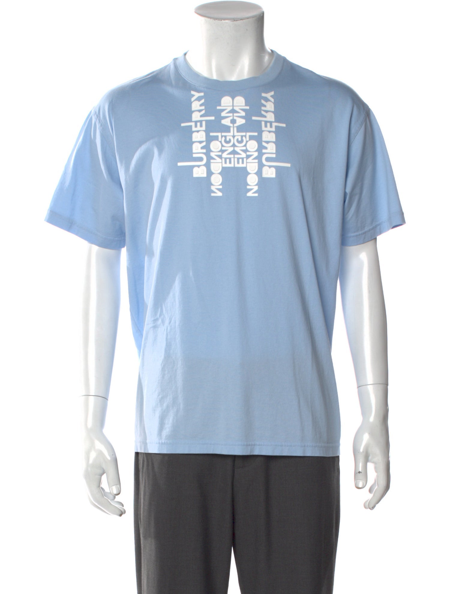 Burberry Graphic Print Crew Neck T-Shirt