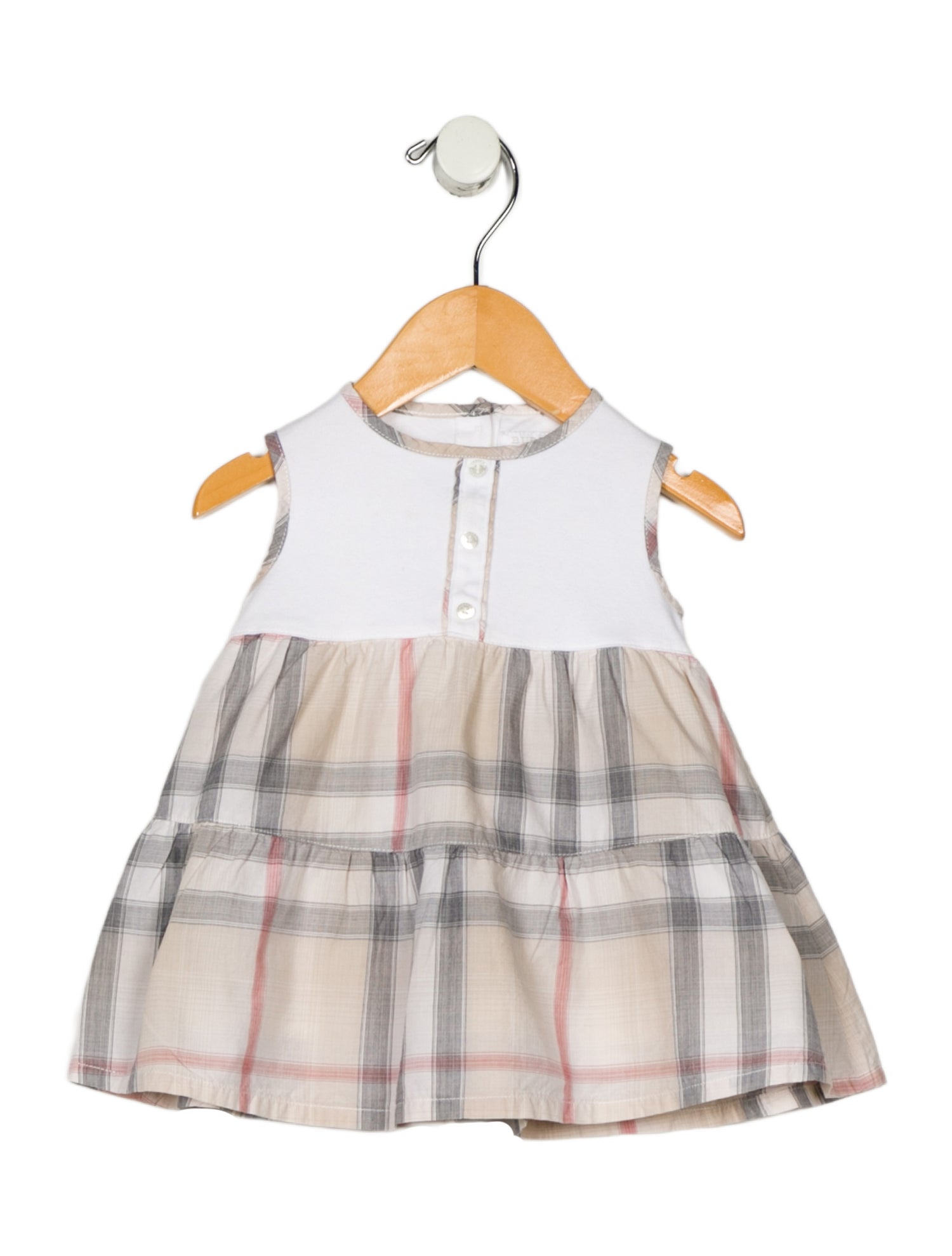Burberry Infant Girls' Casual Sleeveless Dress & Diaper Cover