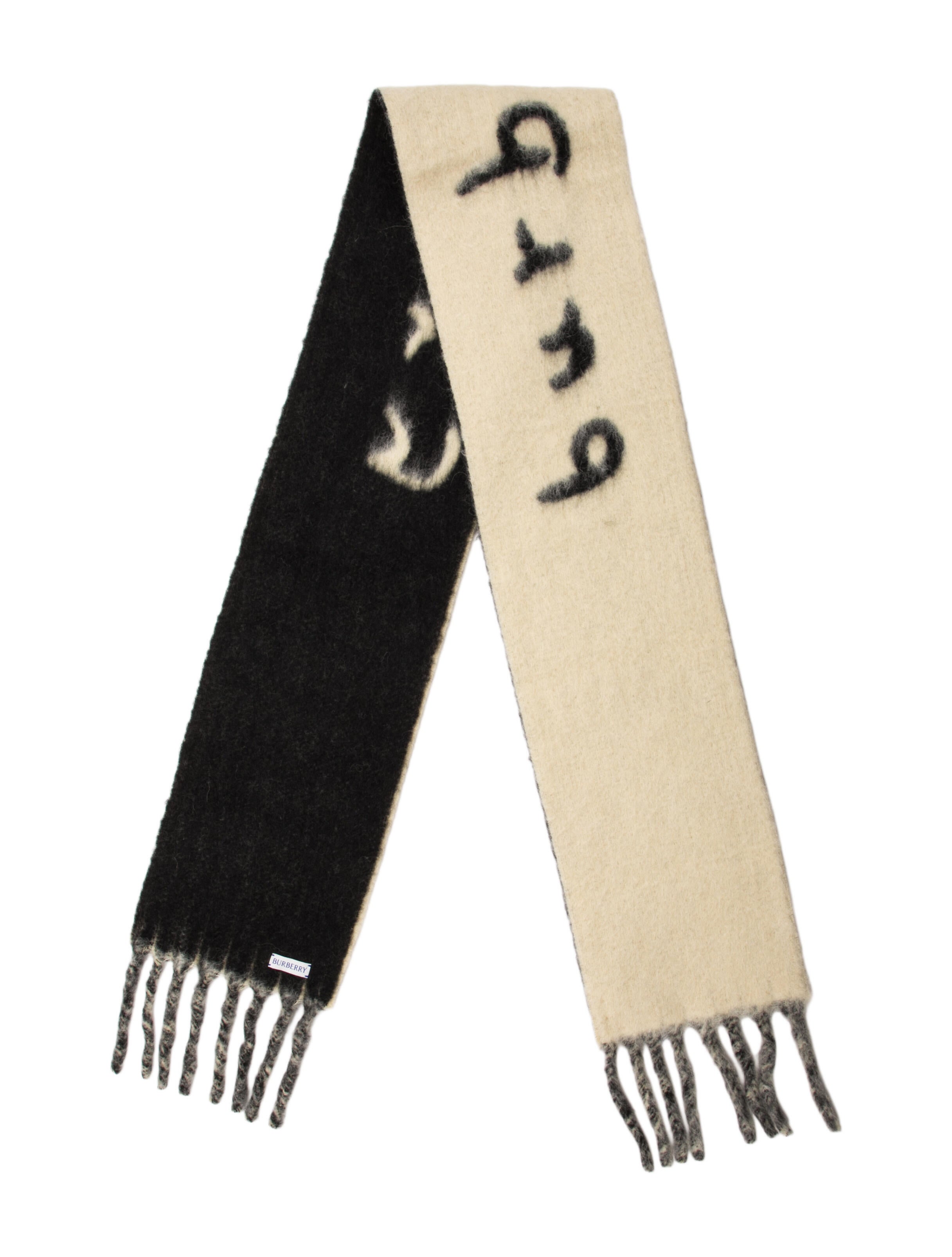 Burberry Wool Printed Scarf