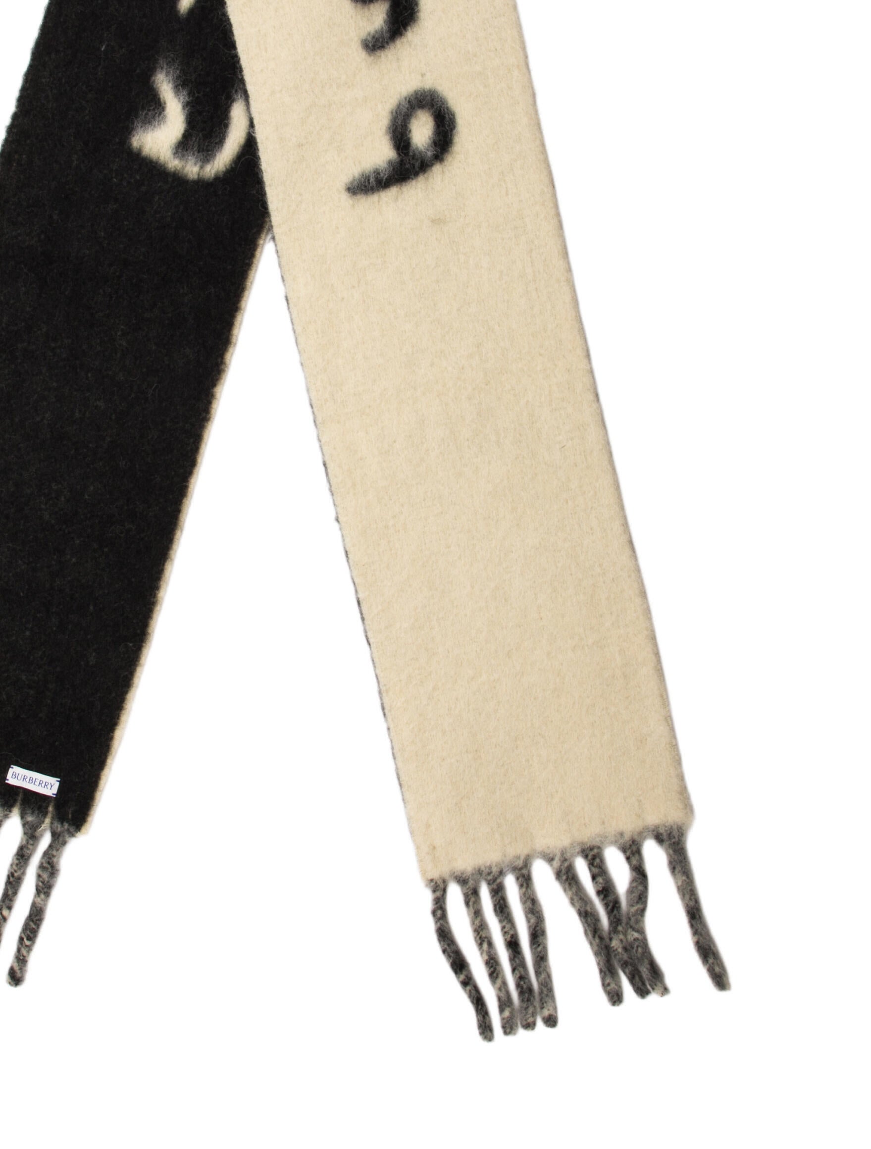 Burberry Wool Printed Scarf